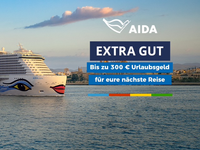 AIDA 2026 mit Bordguthaben 