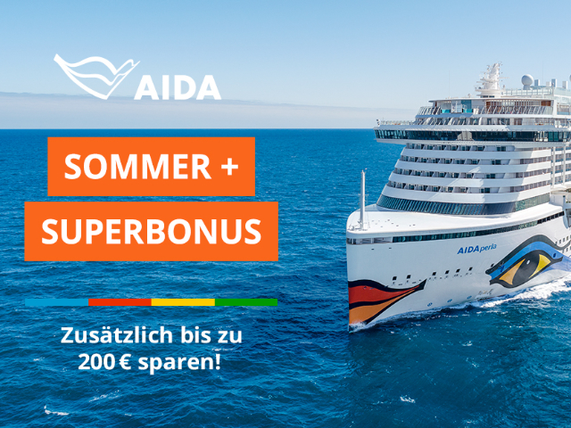AIDA Sommer Superbonus