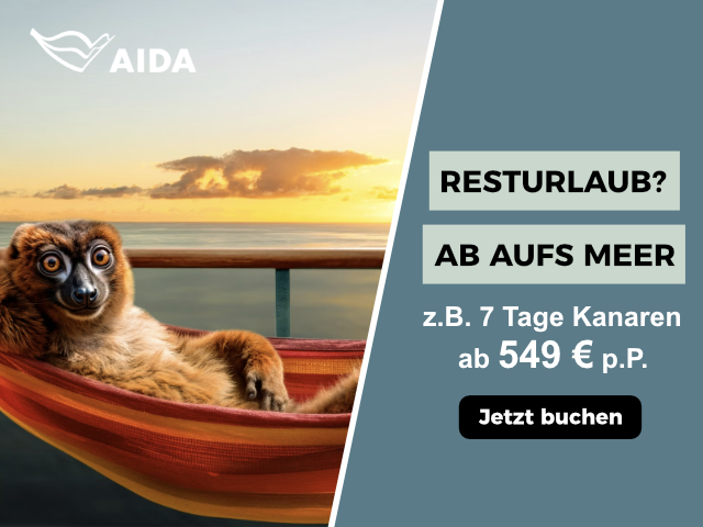 AIDA Resturlaub