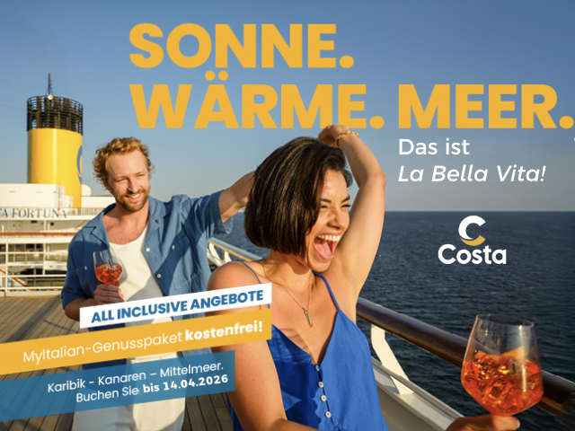 Costa inklusive MyItalian Genusspaket