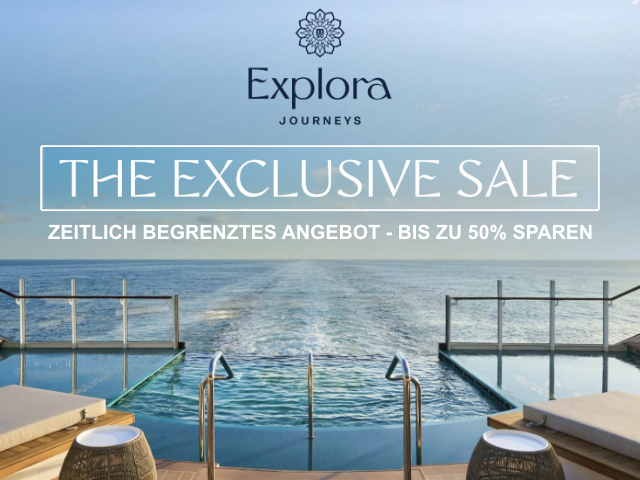Explora Journeys - The Exclusive Sale