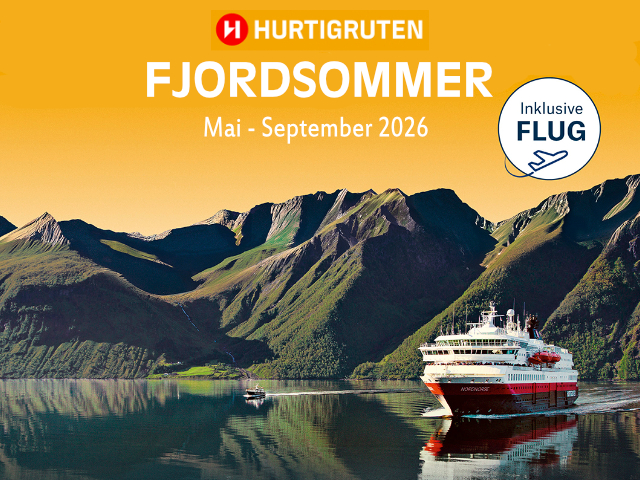 Hurtigruten - Fjordsommer 2026