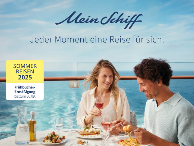 Mein Schiff - Sommerreisen 2025