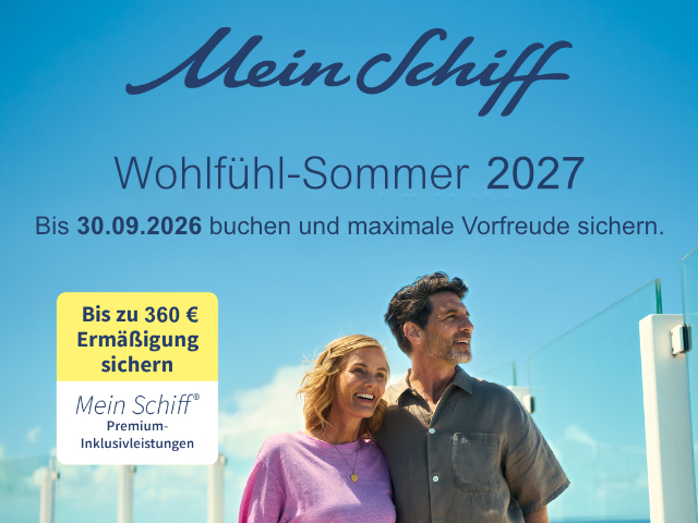 Mein Schiff - Sommer 2027