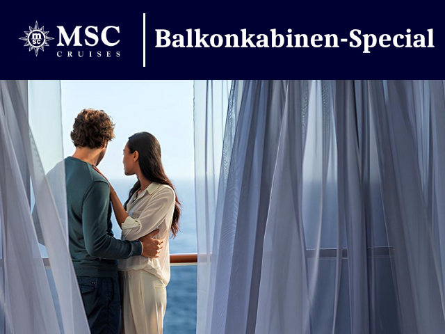 MSC Balkonkabinen Special